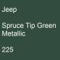 Preview: Jeep, Spruce Tip Green Metallic, 225.